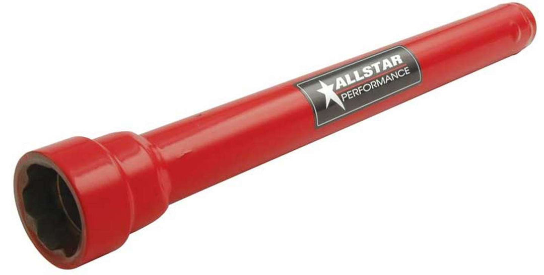 Allstar Lug Nut Socket Pit Socket Super Socket 1/2" Drive 11" Steel Red Paint 1" Lug Nuts ALL10241