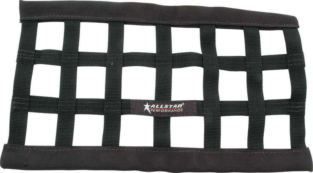 Allstar Window Net 1" Webbing 10 x 18" Rectangle Black ALL10248