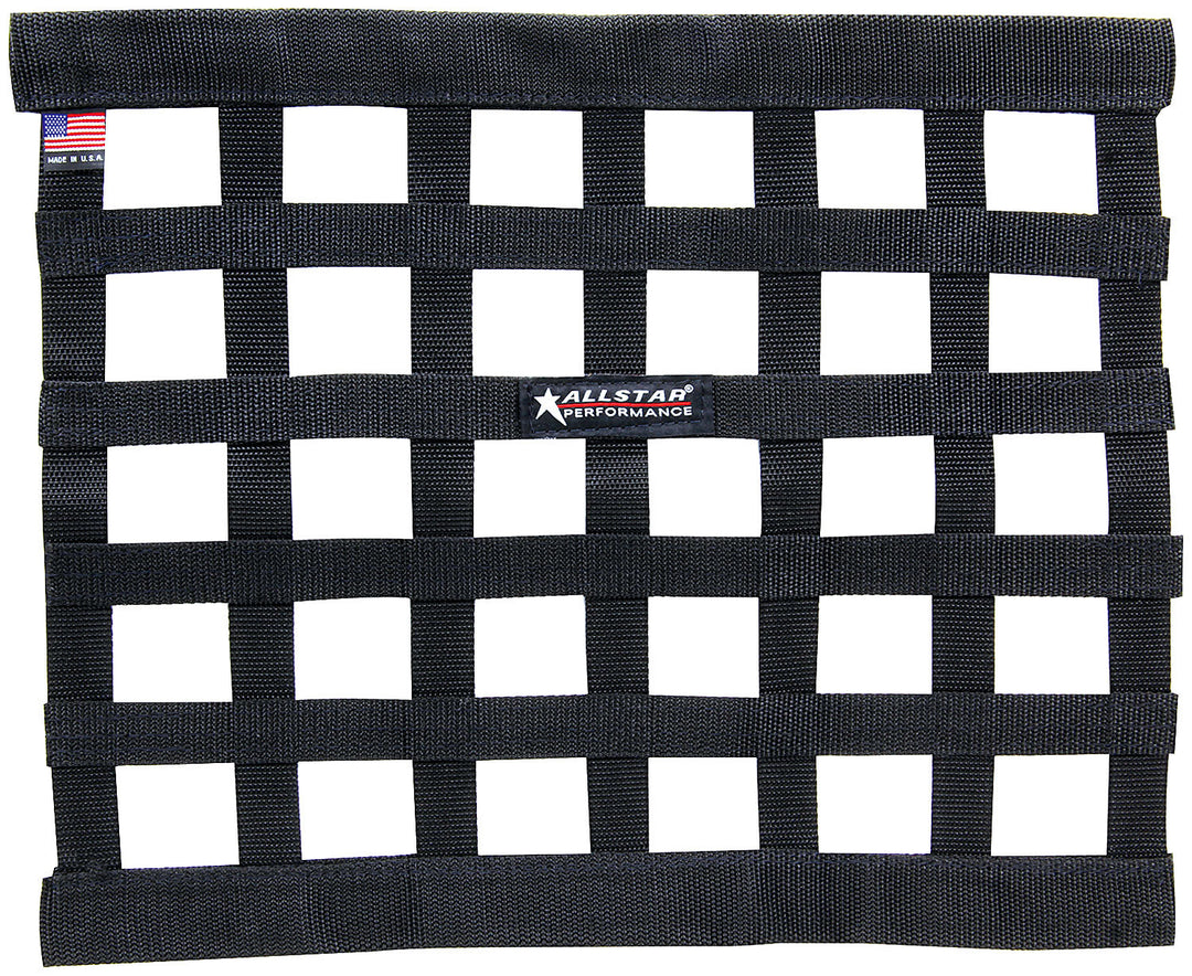 Allstar Window Net 1" Webbing 14 x 18" Rectangle Black ALL10249