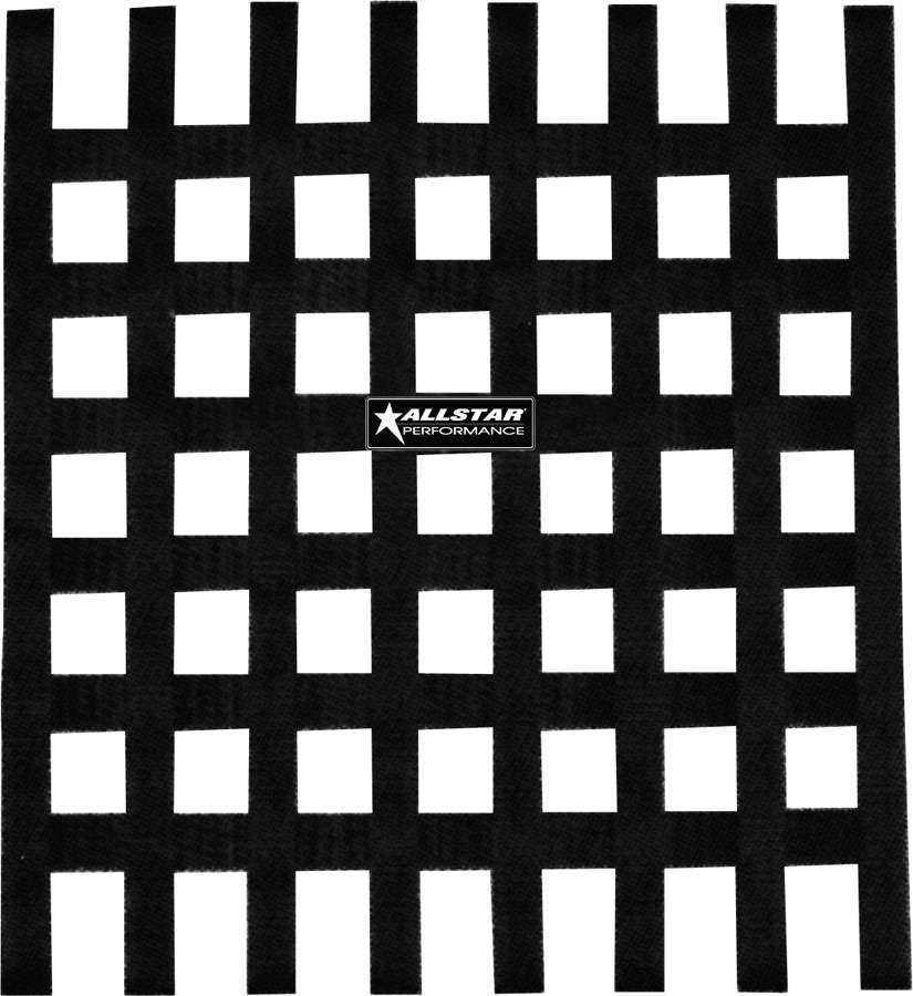 Allstar Window Net Loop Style SFI 27.1 1" Webbing 18 x 18" Square Black ALL10290