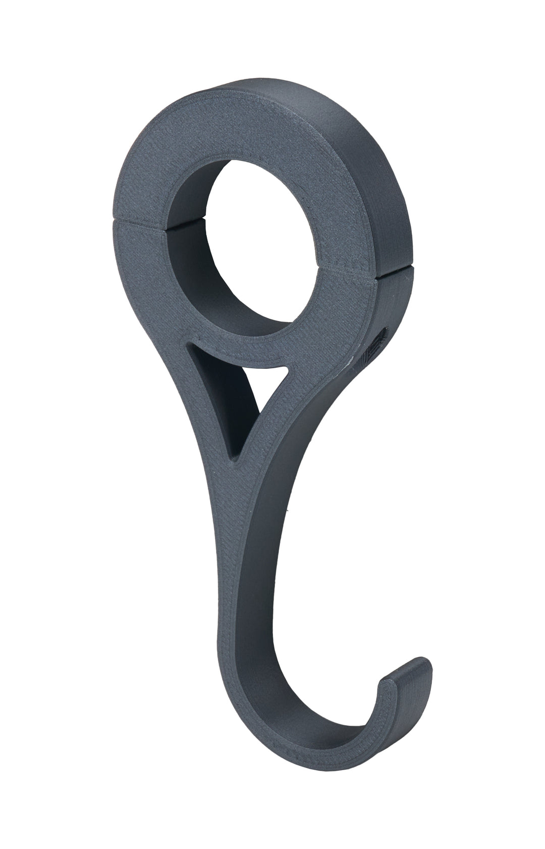 Allstar Steering Wheel Hook 4" Roll Cage to Hook Clamp-On Aluminum Black Anodized 1-3/4" OD Tube ALL10355