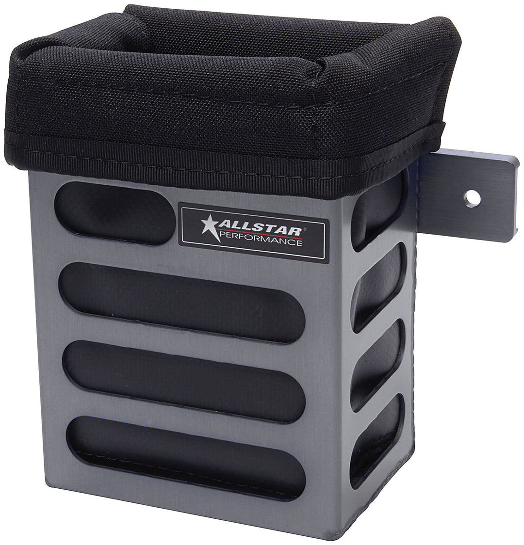 Allstar Radio Box Small Bolt-On 5" Tall Flat Panel Mount Aluminum Black Anodized ALL10439