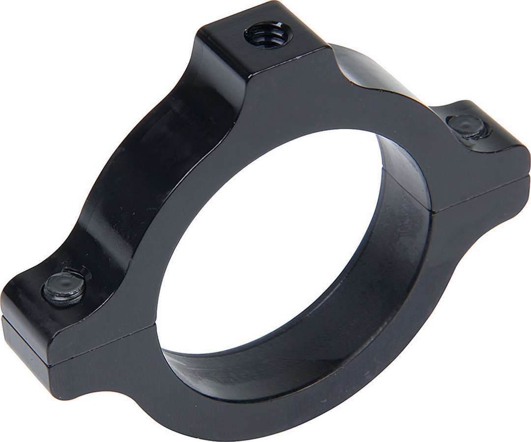 Allstar Roll Bar Accessory Clamp Clamp-On Single 1/4"-20 Hole Aluminum Black Anodized 1-5/8" OD ALL10460