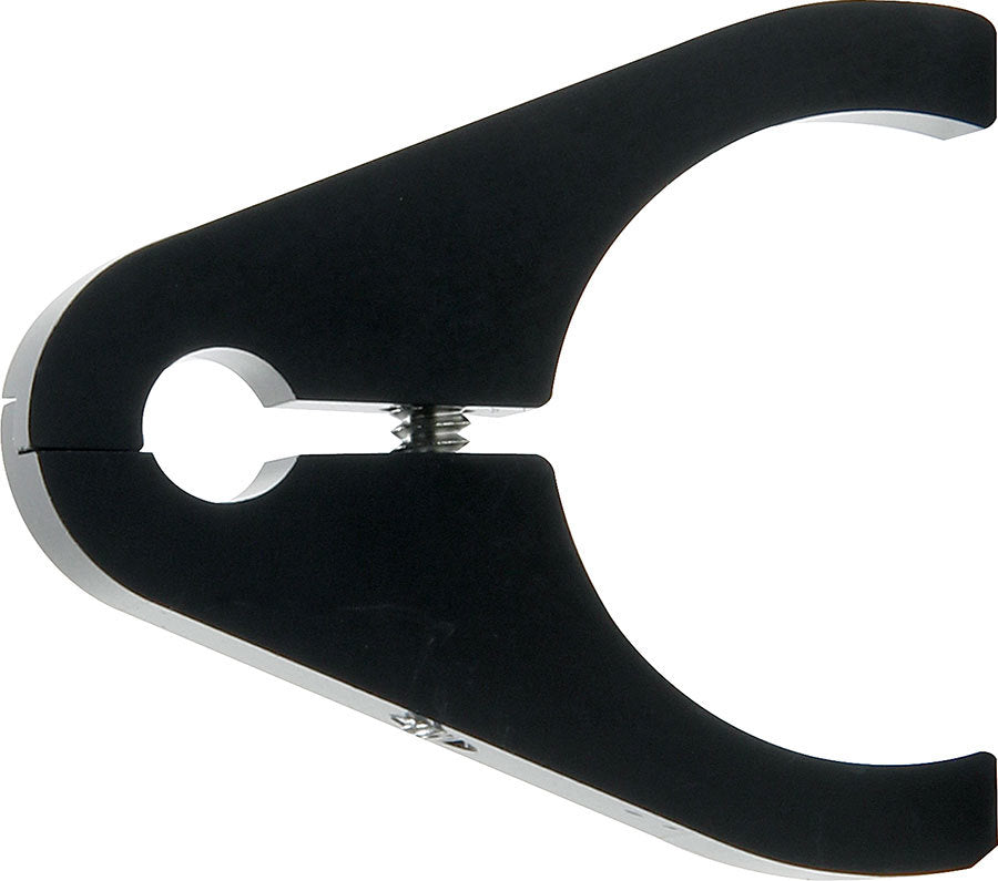 Allstar Roll Bar Accessory Clamp Half Clamp Clamp-On Single 3/8" Hole Aluminum Black Anodized ALL10466