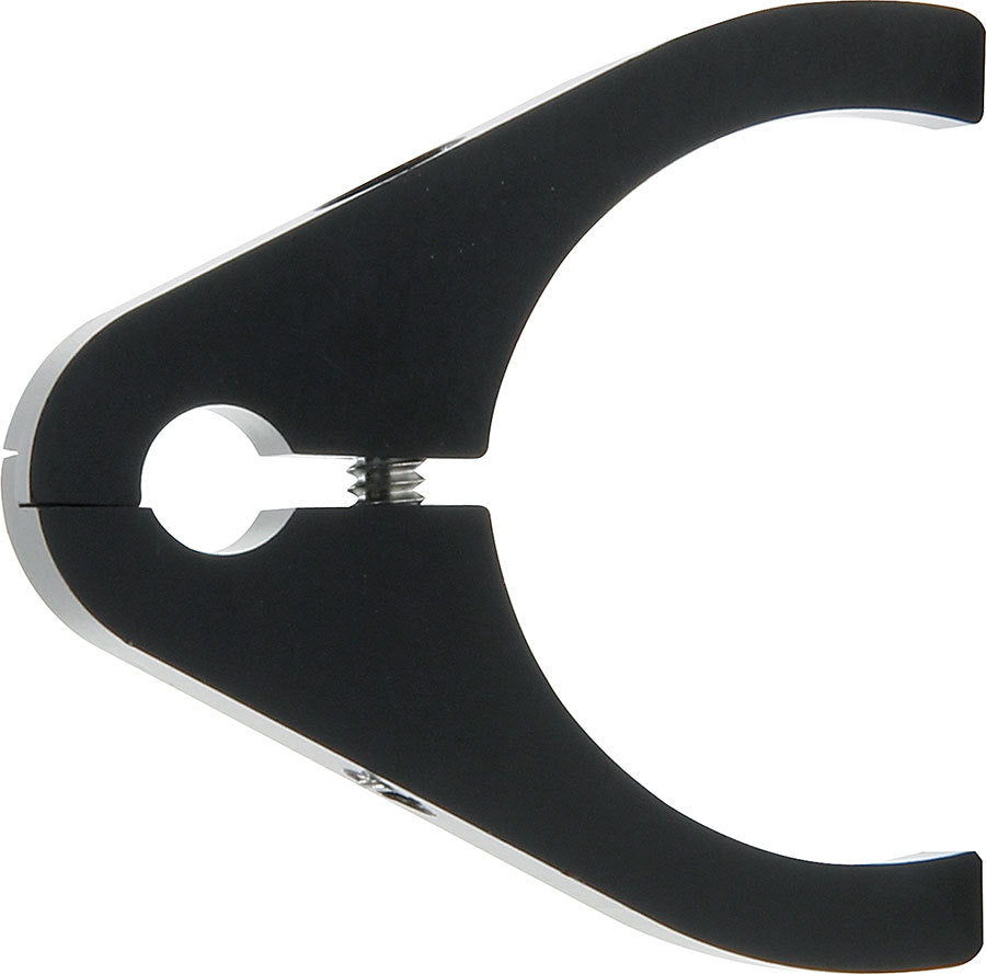 Allstar Roll Bar Accessory Clamp Half Clamp Clamp-On Single 3/8" Hole Aluminum Black Anodized ALL10468