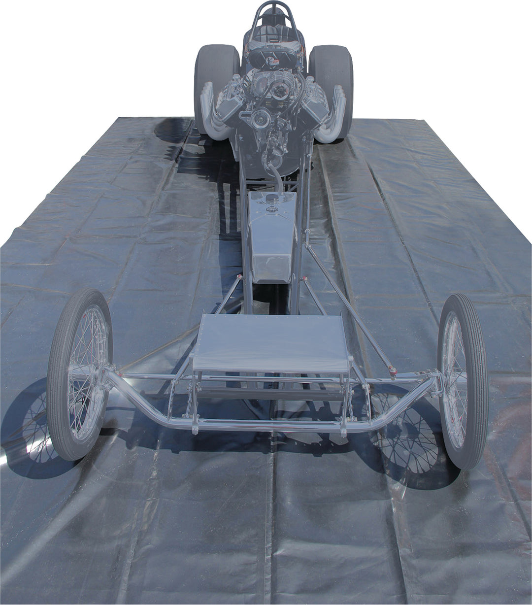 Allstar Track Mat 10 x 20 ft Vinyl Outer Black ALL10605
