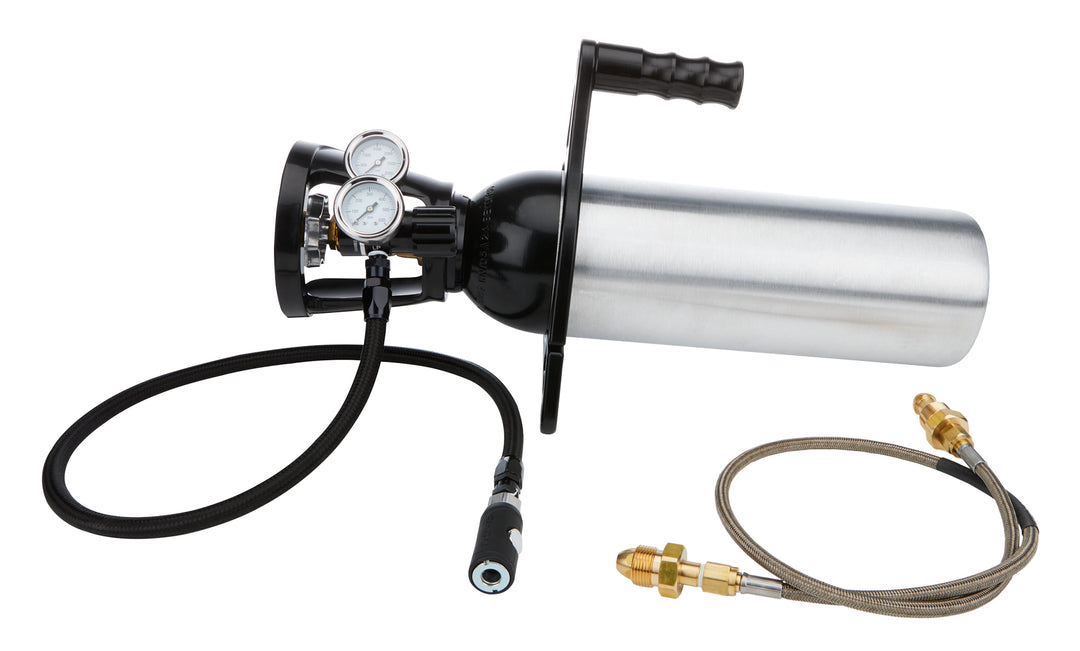 Allstar Compressed Nitrogen Tank Portable Regulator / Gauge / Bracket / Hose Included Kit ALL10630