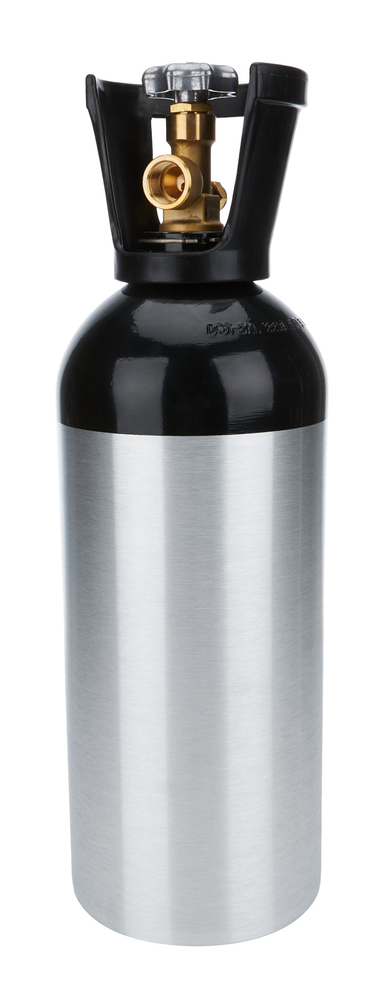 Allstar Compressed Nitrogen Tank Portable 2200 lbs 6.9" Diameter 21" Tall Aluminum Natural ALL10633