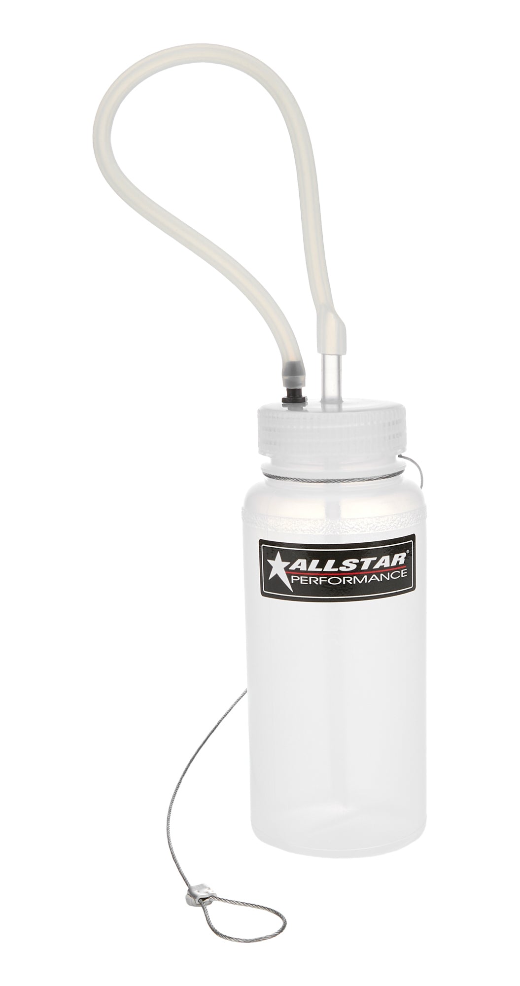 Allstar Brake Bleeder Bottle 16 oz Bottle Steel Lanyard Plastic Tubing Kit ALL11019