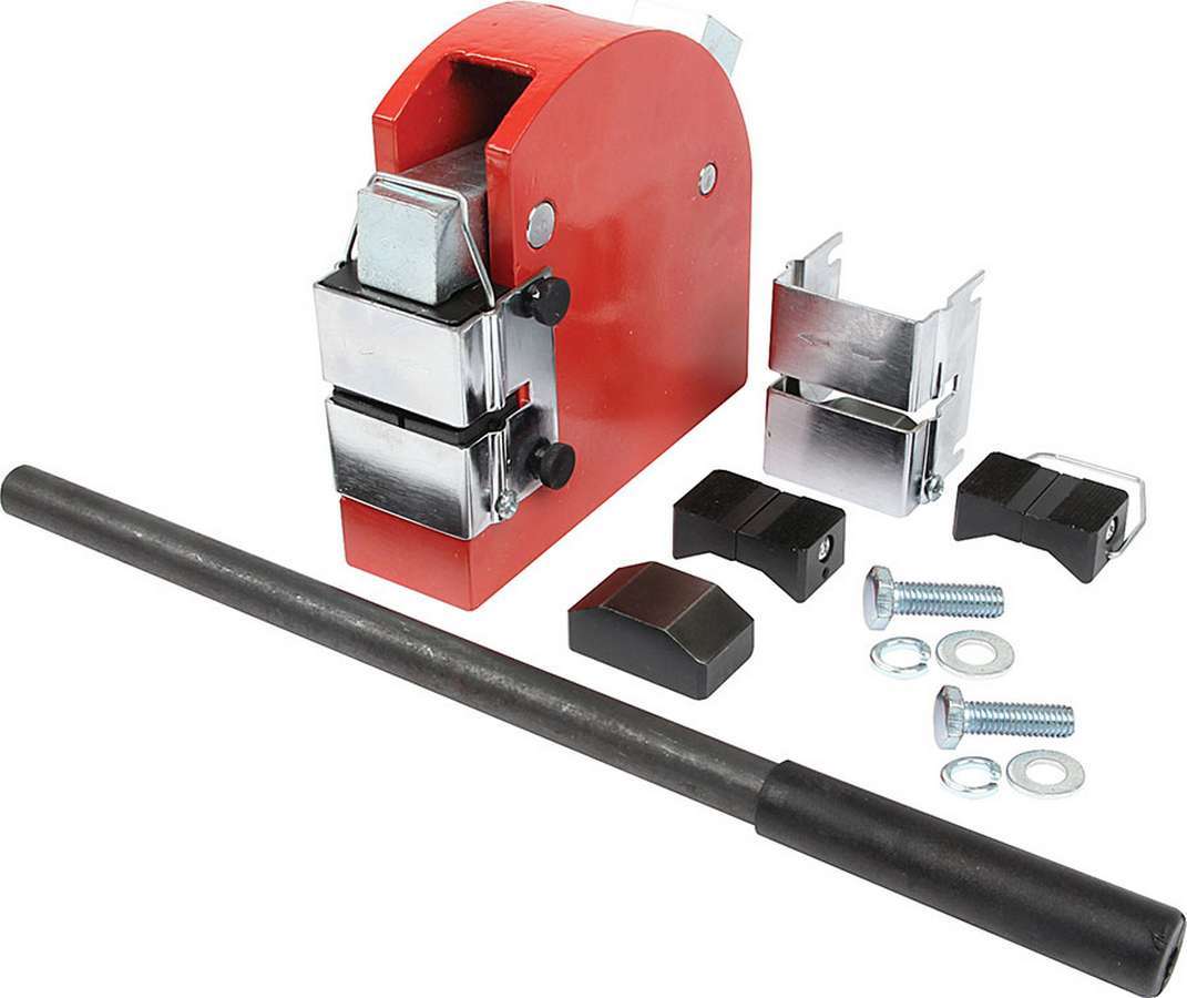 Allstar Metal Shrinker and Stretcher Combo Vice / Bench Mount 1 Base / 2 Jaws Black / Red Kit ALL11023