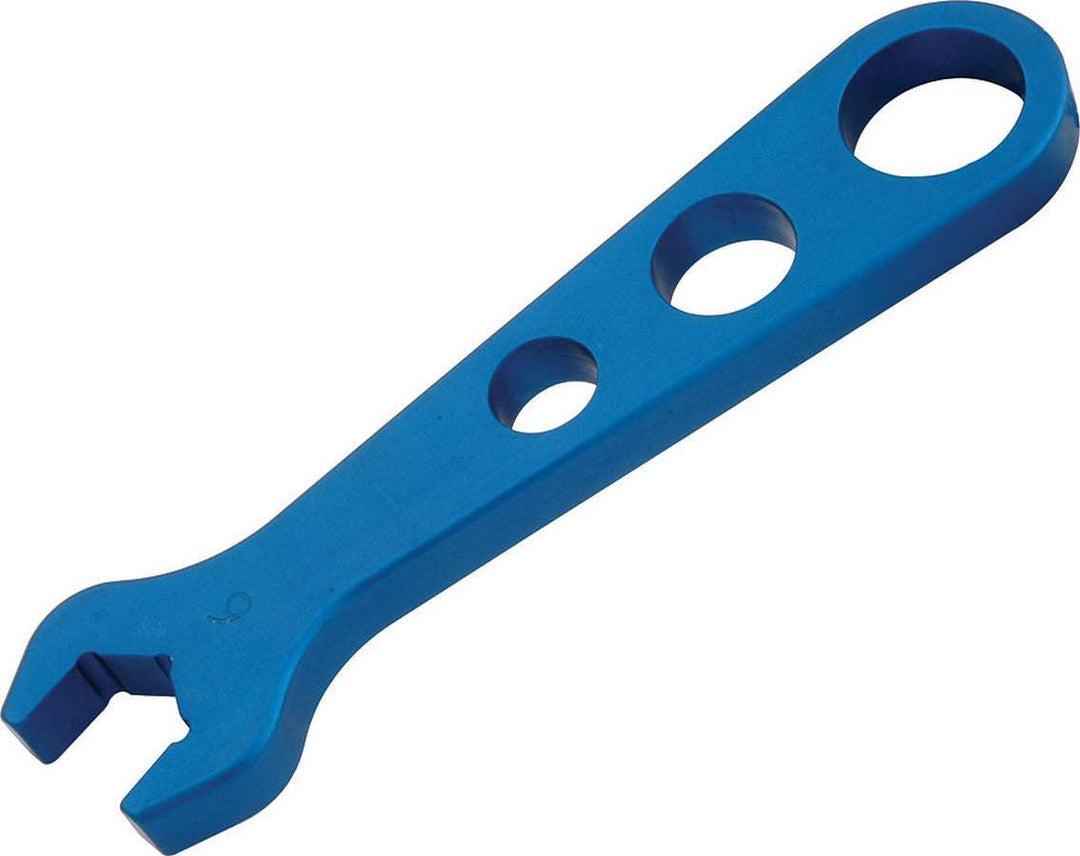Allstar AN Wrench Single End 6 AN Aluminum Blue Anodized ALL11106