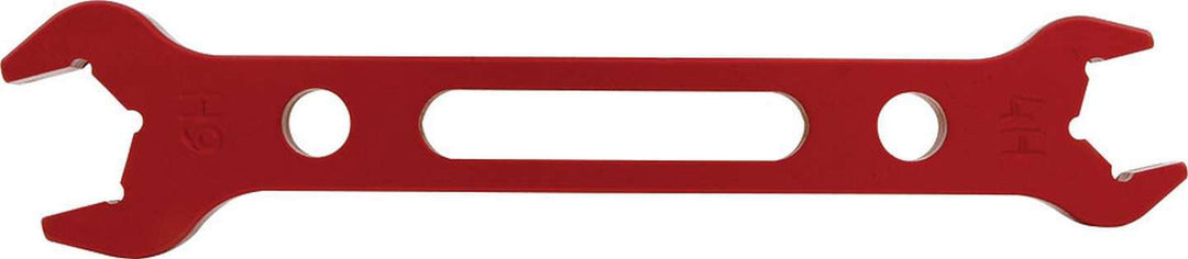 Allstar AN Wrench Double-End 4 AN to 6 AN Aluminum Red Anodized ALL11124