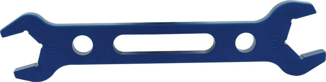 Allstar AN Wrench Double-End 8 AN to 10 AN Aluminum Blue Anodized ALL11130