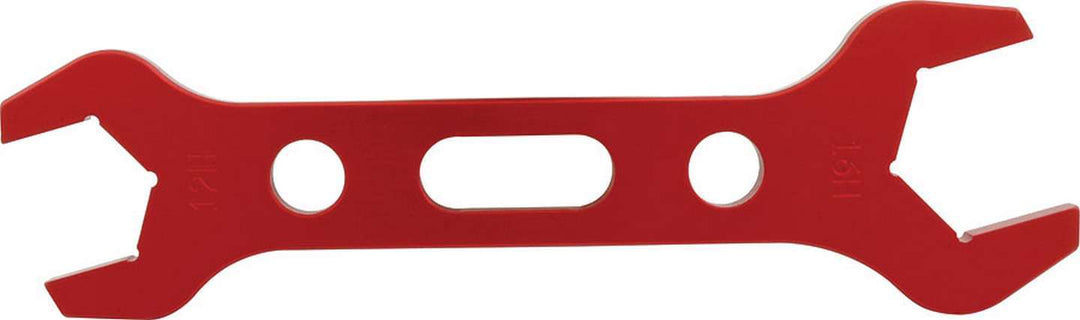 Allstar AN Wrench Double-End 12 AN to 16 AN Aluminum Red Anodized ALL11132