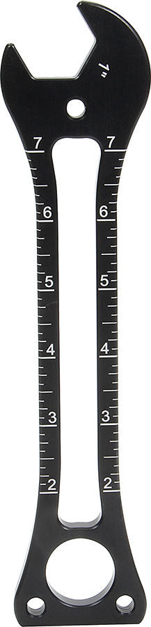 Allstar Wheelie Bar Wrench 1" Jam Nut 2-7" Scale Aluminum Black Anodized ALL11197