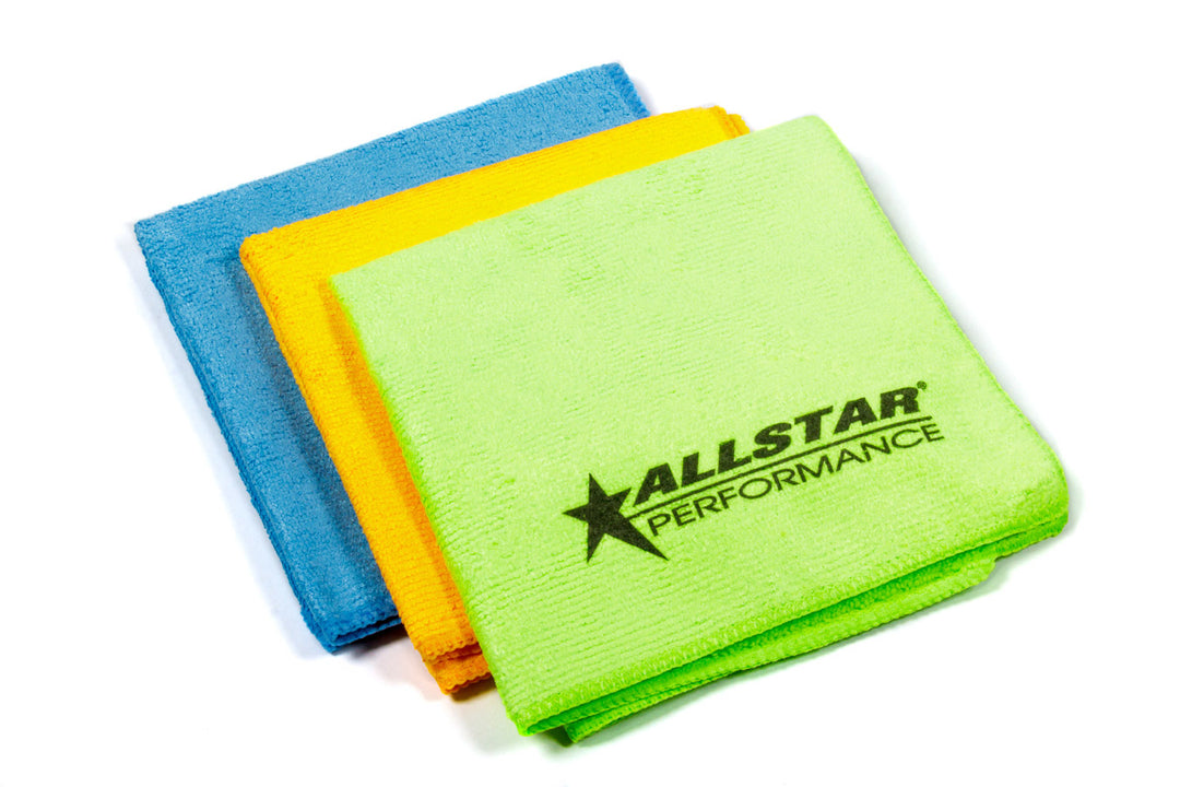 Allstar Shop Towels 12 x 12" Microfiber Set of 3 ALL12008