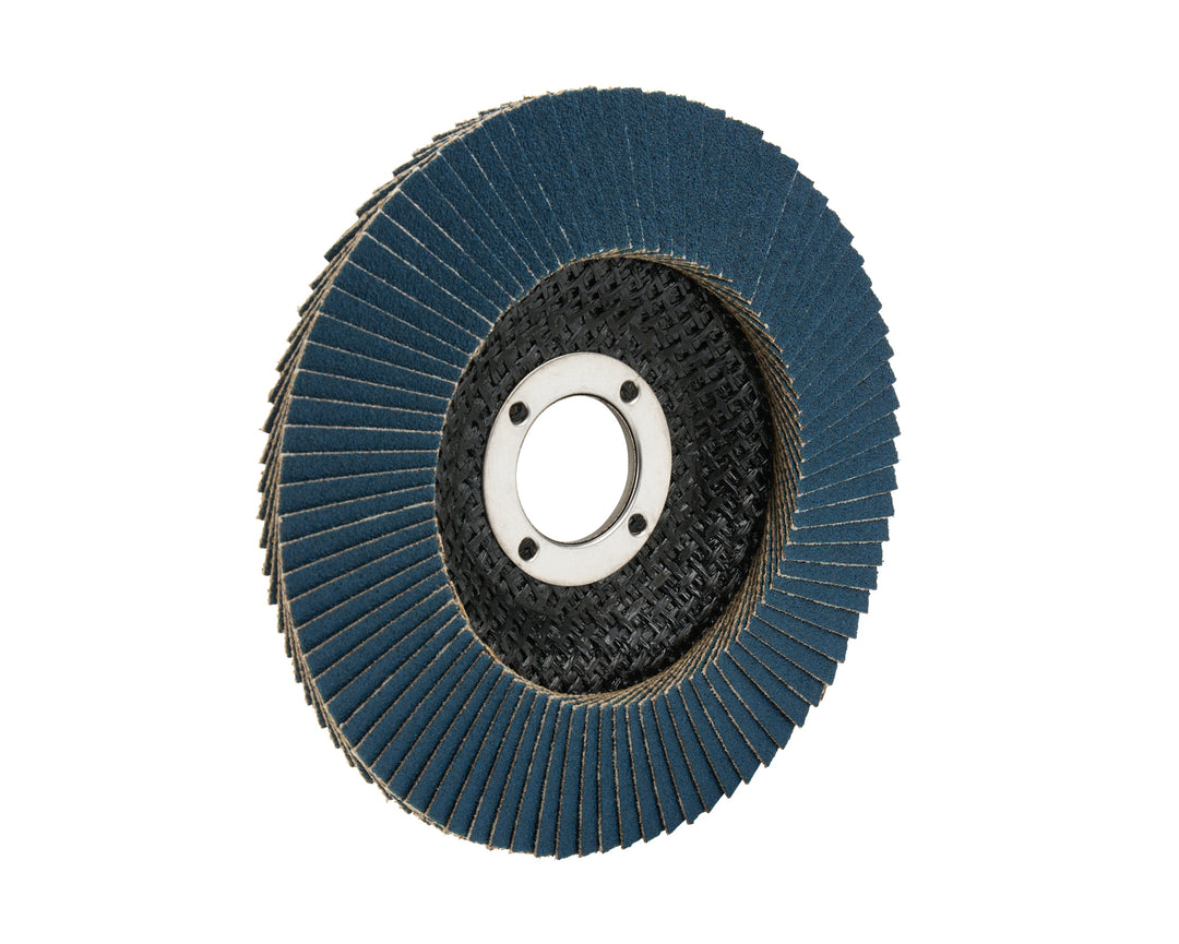 Allstar Sanding Disc Flap Style 4-1/2" Diameter 7/8" Arbor 13300 RPM 60 Grit Zirconia Grain ALL12121