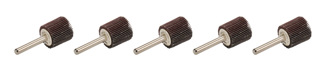 Allstar Sanding Disc Flap Style 1" Diameter 1/4" Mandrel 30000 RPM 80 Grit Zirconia Set of 5 ALL12136