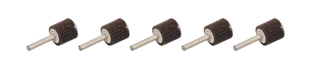 Allstar Sanding Disc Flap Style 1" Diameter 1/4" Mandrel 30000 RPM 120 Grit Zirconia Set of 5 ALL12137