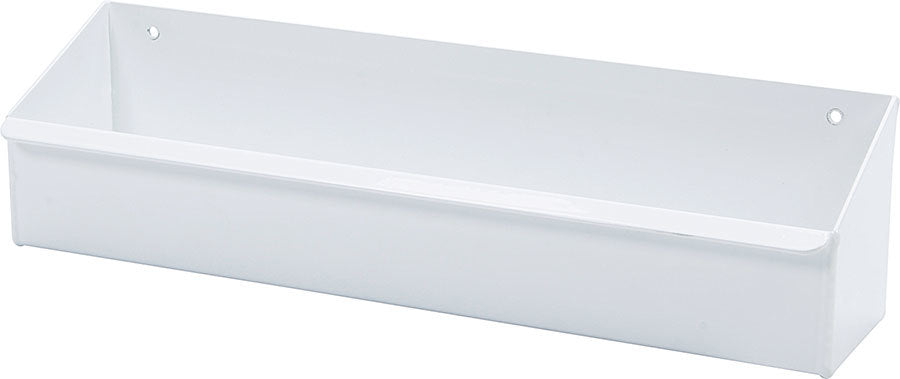 Allstar Aerosol Can Holder 16" 3.5" Deep 2.25" Tall 4 Can Capacity Aluminum White Paint ALL12264
