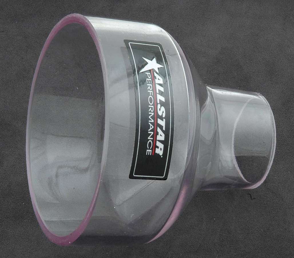 Allstar Helmet Air Hose Adapter 2-3/4" Hose to 1-1/4" Hose Plastic Clear ALL13007