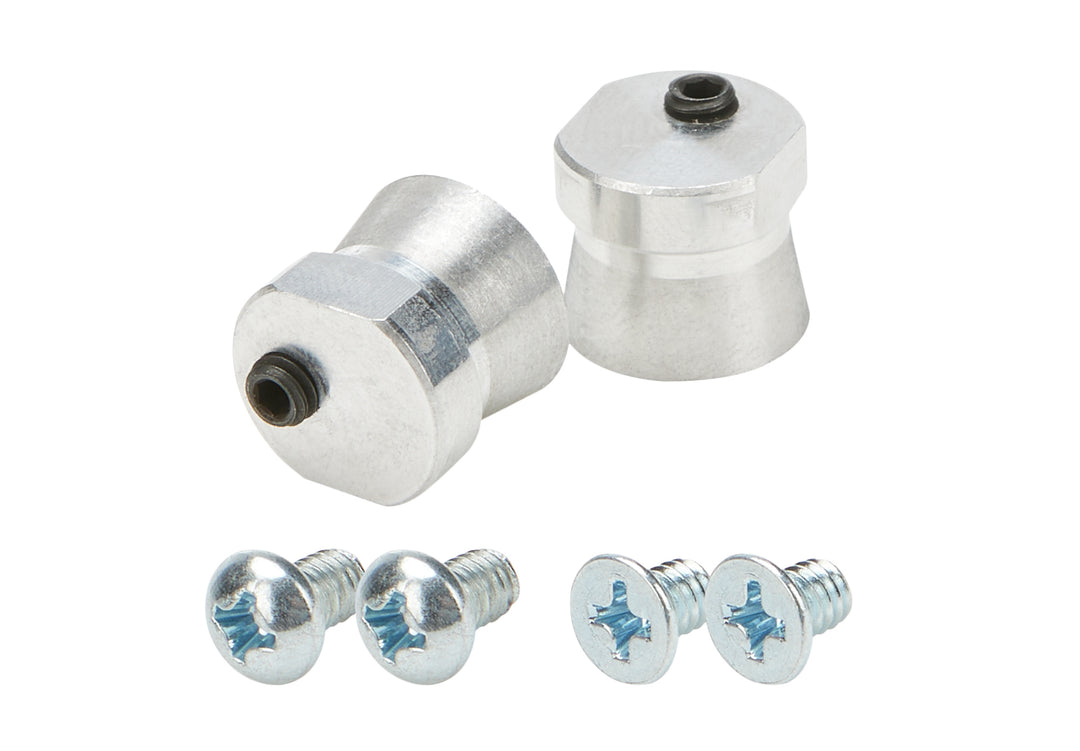 Allstar Helmet Tear Off Post Locking Set Screw Aluminum Natural Pair ALL13100