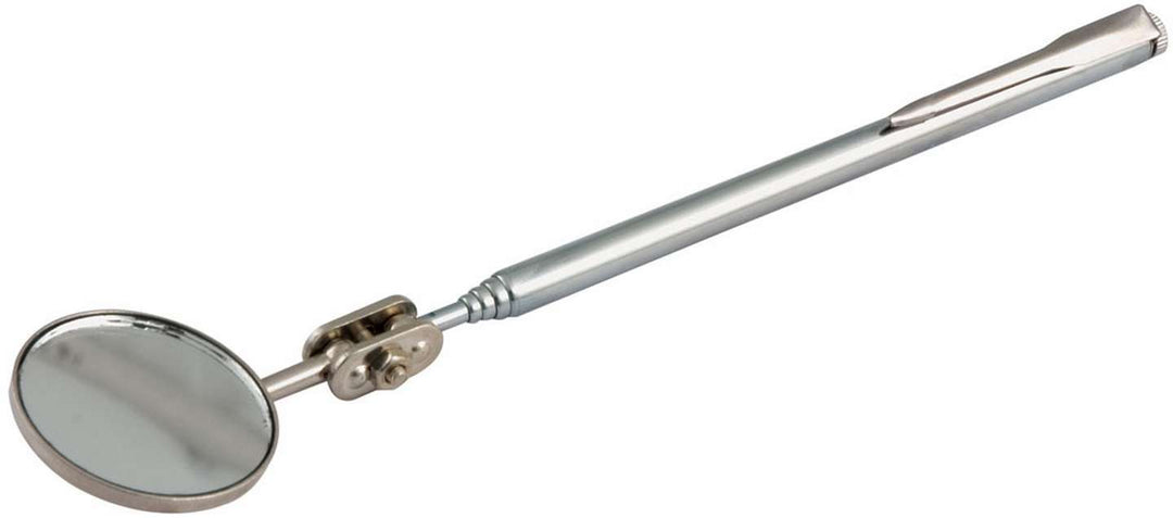 Allstar Inspection Mirror Telescoping 1.25" Diameter Head 6.5 to 19" Steel Chrome ALL14174