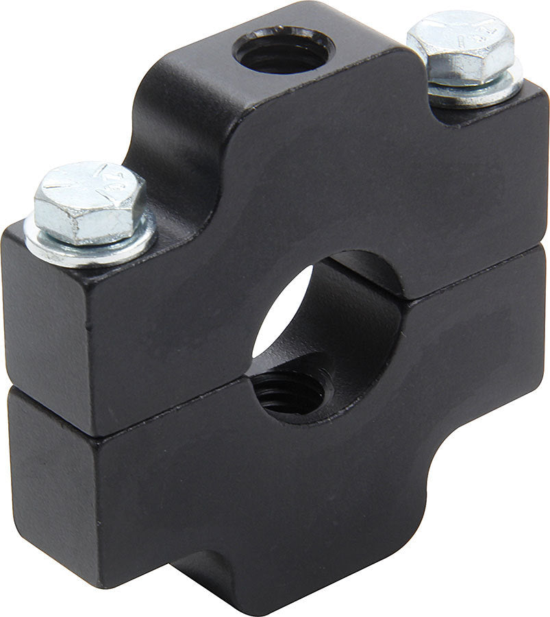 Allstar Ballast Bracket Clamp-On Exposed 5/16" Fasteners Aluminum Black Anodized 1" OD Tube ALL14192