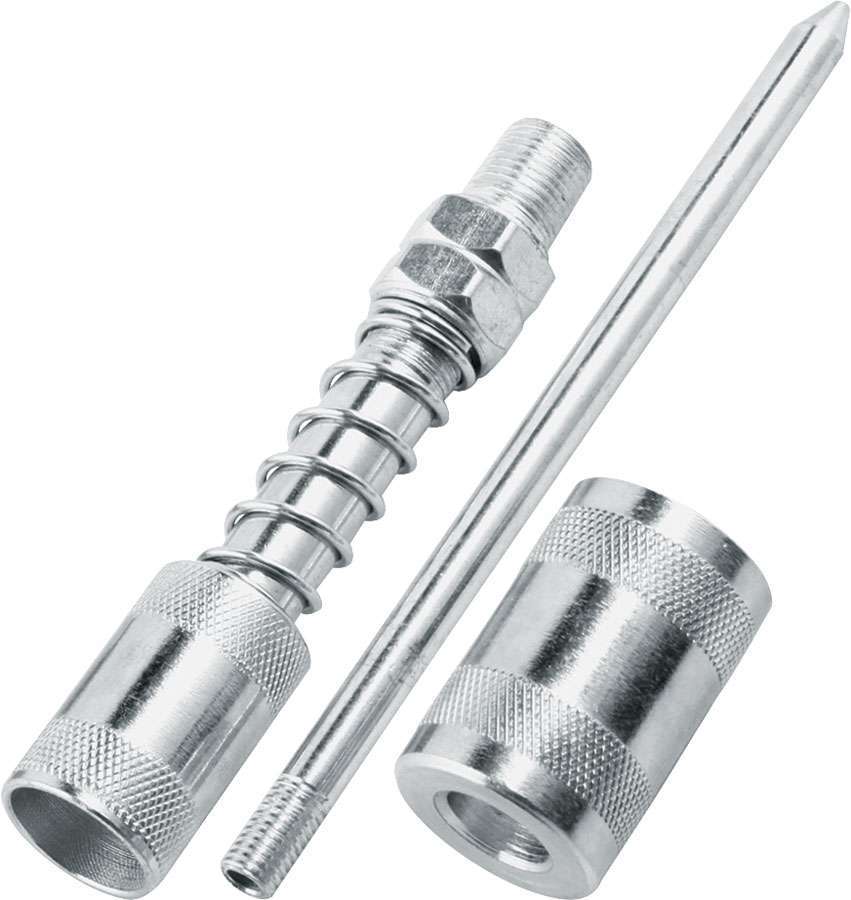 Allstar Grease Gun Tip 4" Small / Large Sleeve Steel Zinc Oxide Quick Disconnect Grease Guns ALL14306