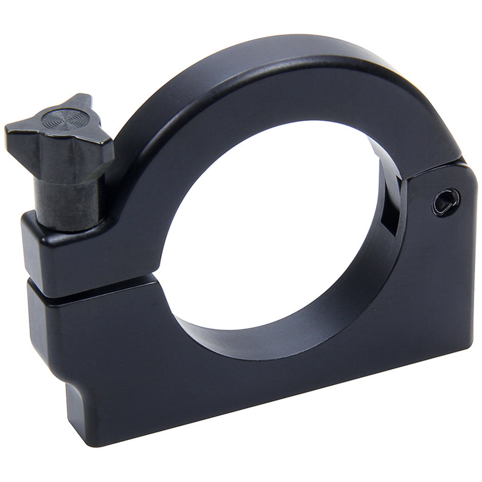 Allstar Tank Bracket Flat Bottom 2.50" Bolt Spacing 2.000" ID Aluminum Black Anodized ALL14409