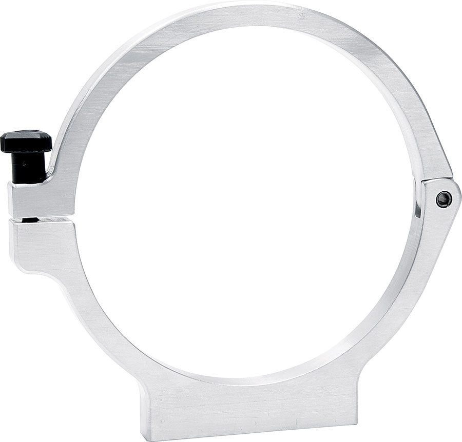 Allstar Tank Bracket Flat Bottom 2.50" Bolt Spacing 4.000" ID Aluminum Polished ALL14414