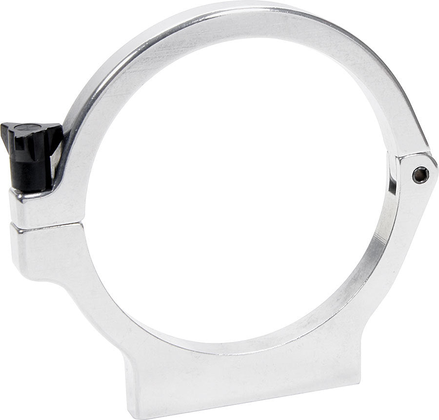 Allstar Tank Bracket Flat Bottom 2.50" Bolt Spacing 4.250" ID Aluminum Polished ALL14418