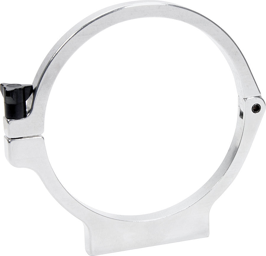 Allstar Tank Bracket Flat Bottom 2.50" Bolt Spacing 4.375" ID Aluminum Polished ALL14422