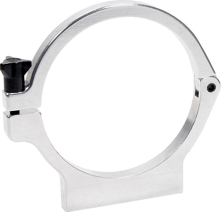 Allstar Tank Bracket Flat Bottom 2.50" Bolt Spacing 5.250" ID Aluminum Polished ALL14430