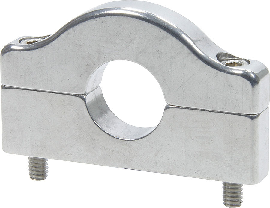 Allstar Roll Bar Accessory Clamp Flat Bottom 2.50" Bolt Spacing 1.000" ID 2-Piece Aluminum ALL14450