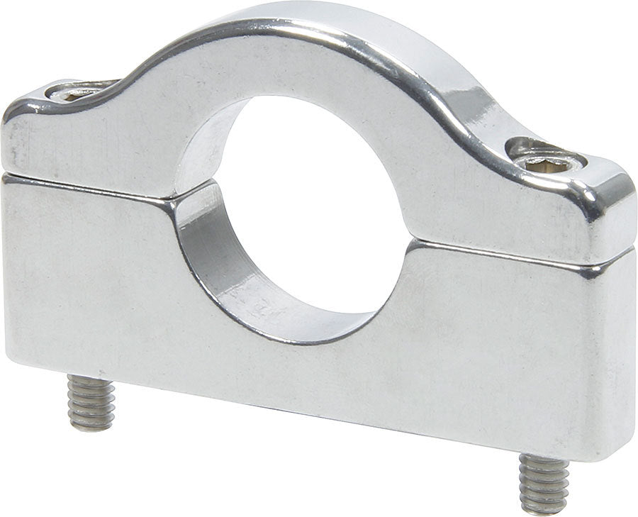Allstar Roll Bar Accessory Clamp Flat Bottom 2.50" Bolt Spacing 1.250" ID 2-Piece Aluminum ALL14452