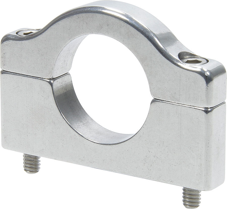 Allstar Roll Bar Accessory Clamp Flat Bottom 2.50" Bolt Spacing 1.500" ID 2-Piece Aluminum ALL14454