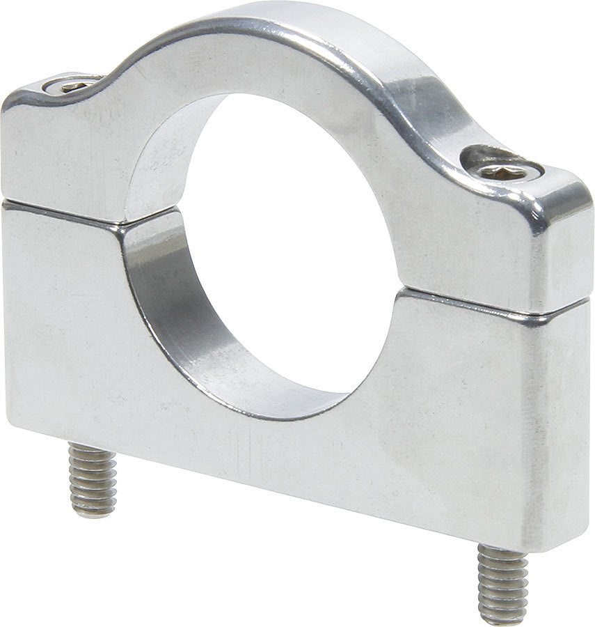 Allstar Roll Bar Accessory Clamp Flat Bottom 2.50" Bolt Spacing 1.625" ID 2-Piece Aluminum ALL14456