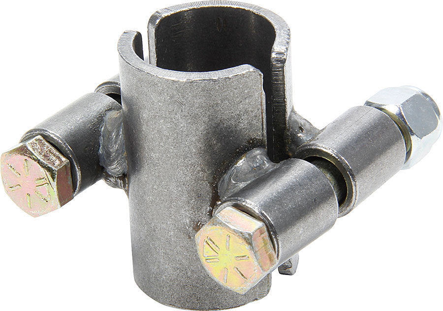 Allstar Tube Clamp 2-Bolt 1" ID 2" Wide Steel Natural ALL14480