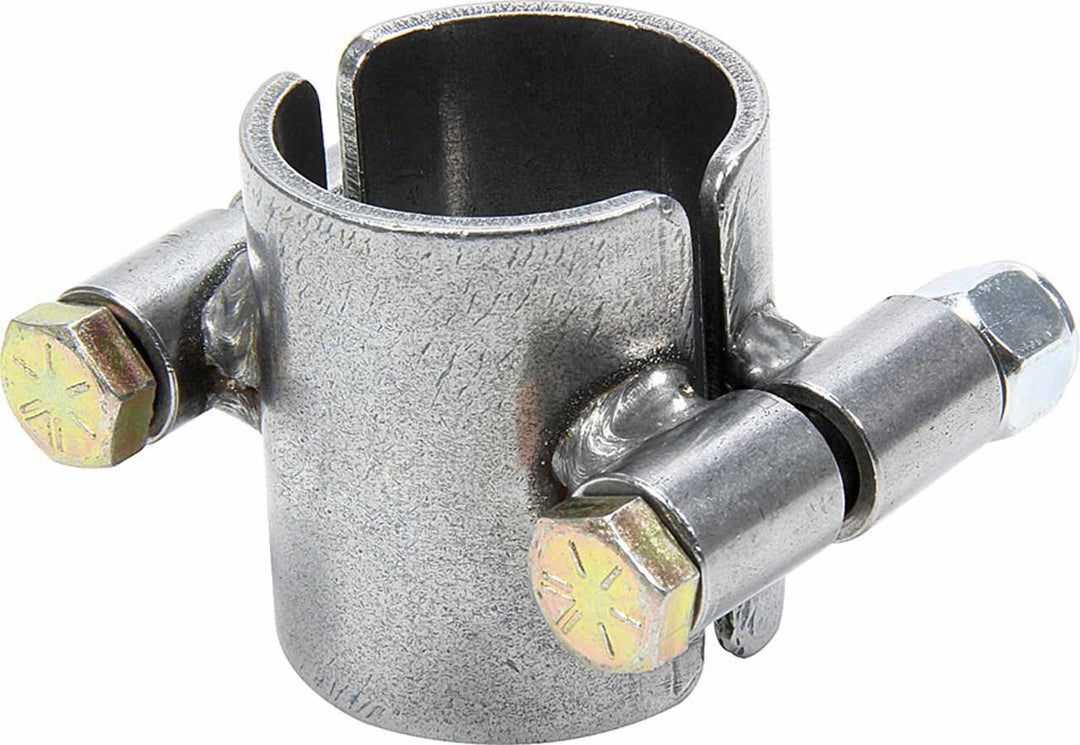 Allstar Tube Clamp 2-Bolt 1-1/2" ID 2" Wide Steel Natural ALL14483