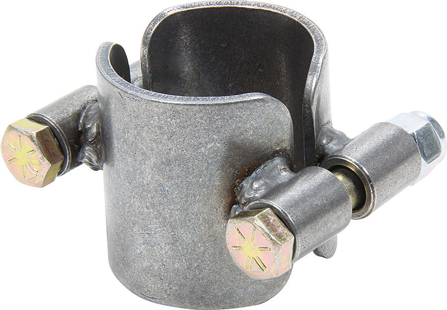 Allstar Tube Clamp 2-Bolt 1-3/4" ID 2" Wide Steel Steel Natural Set of 10 ALL14485-10