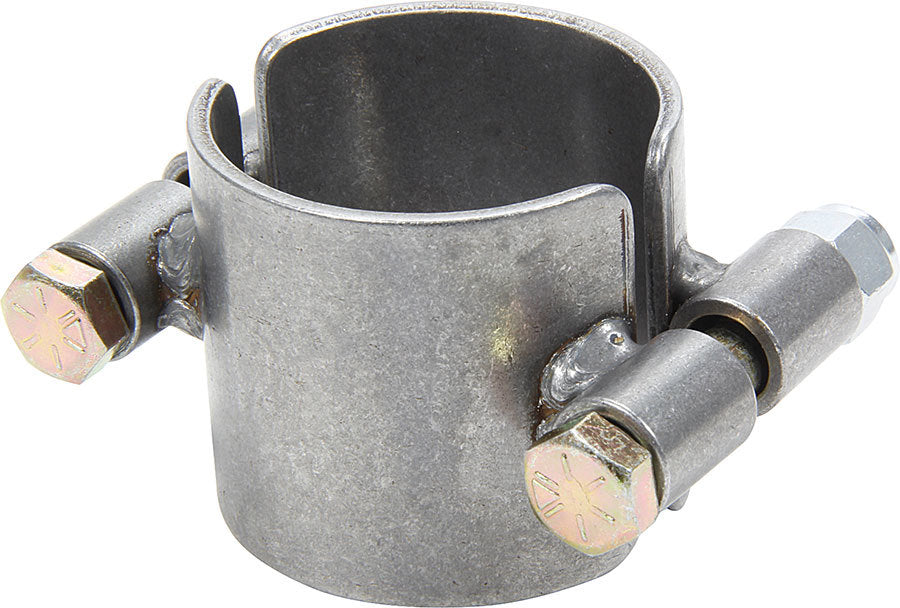 Allstar Tube Clamp 2-Bolt 2" ID 2" Wide Steel Natural ALL14486