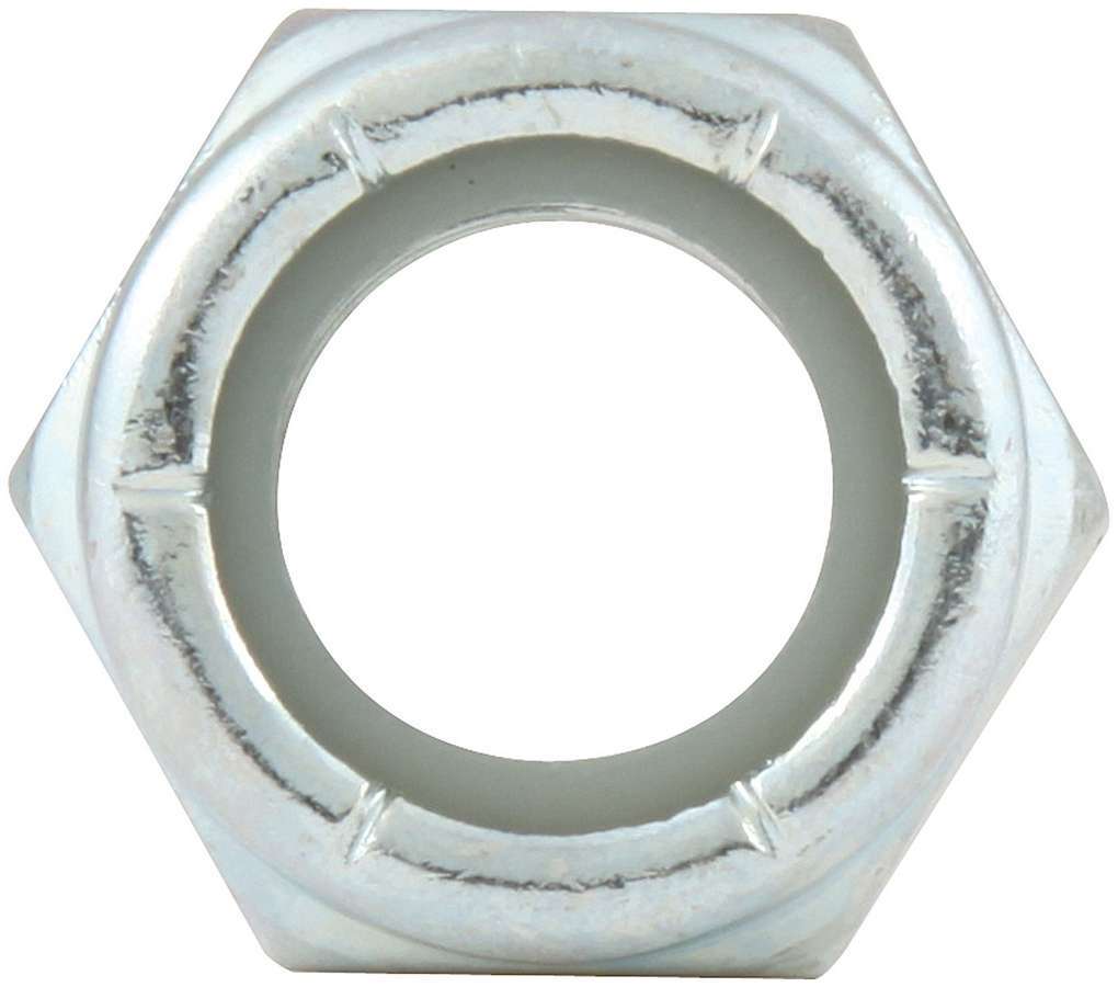 Allstar Nut Locking 1/2"-13 Thread Hex Head Nylon Insert Steel Zinc Oxide Set of 50 ALL16014-50