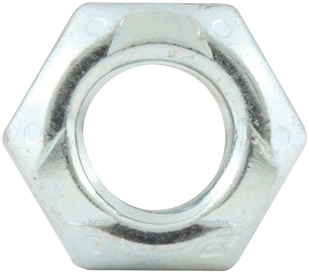 Allstar Nut Locking 7/16"-14 Thread Hex Head Mechanical Steel Zinc Oxide Set of 10 ALL16033-10