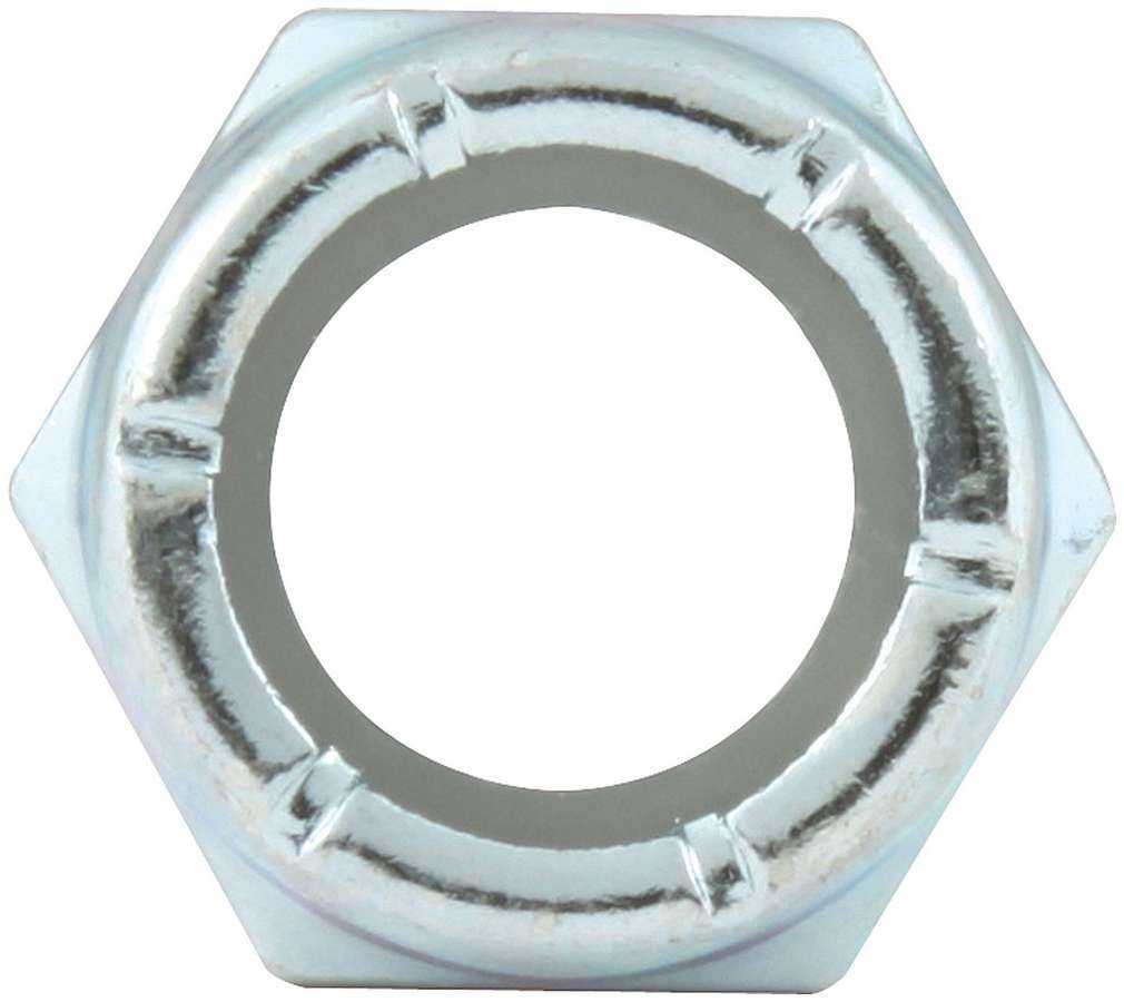 Allstar Nut Locking 1/2"-20 Thread Hex Head Nylon Insert Steel Zinc Oxide Set of 10 ALL16064-10