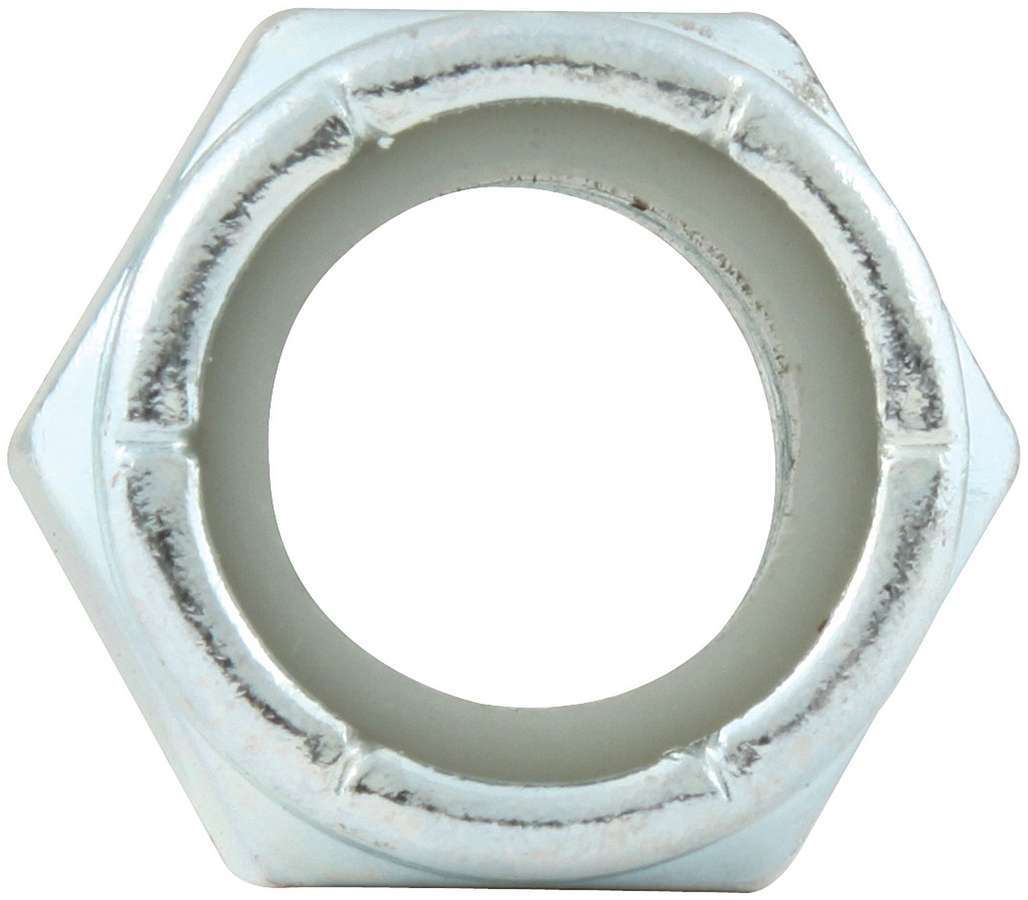 Allstar Nut Locking 5/8"-18 Thread Hex Head Nylon Insert Steel Zinc Oxide Set of 10 ALL16065-10