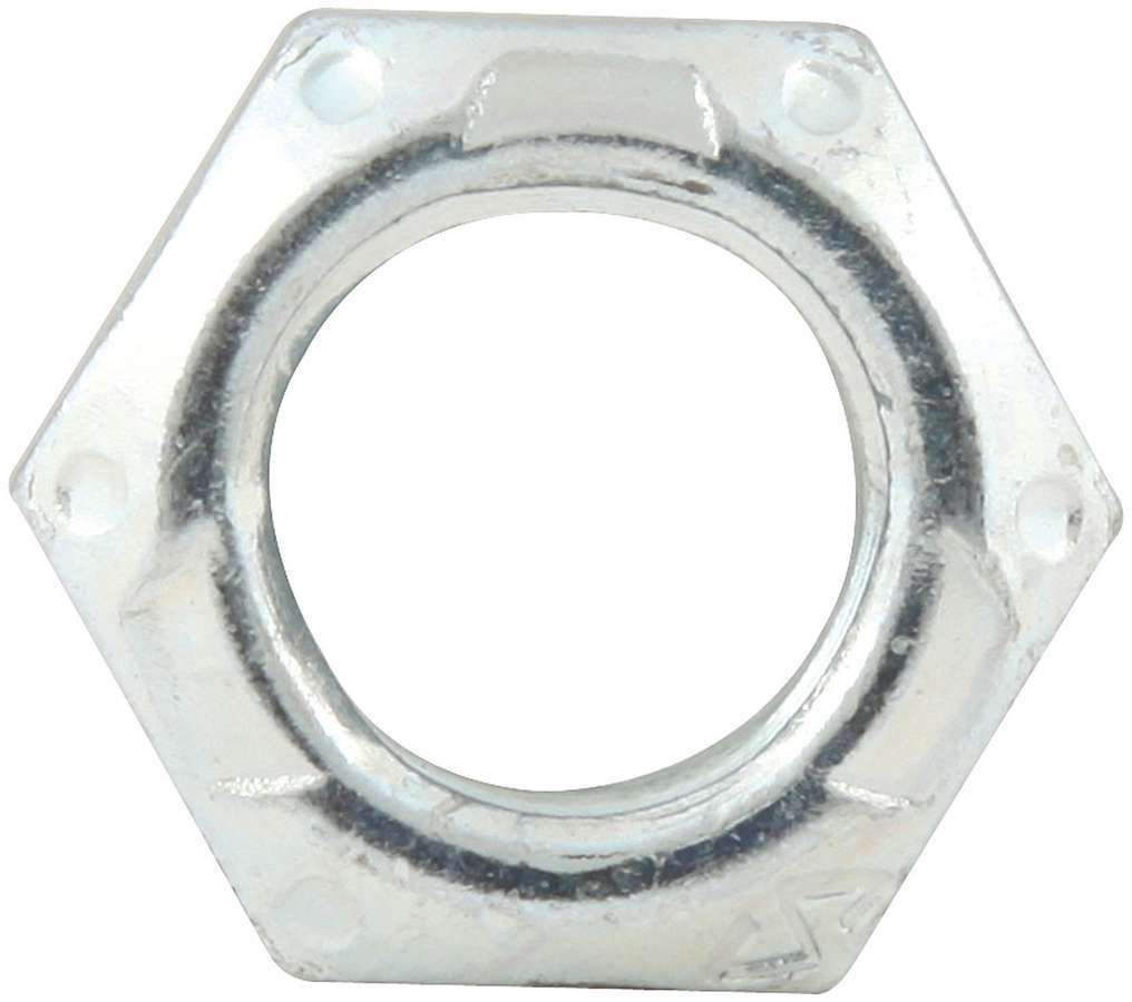 Allstar Nut Locking 1/2"-20 Thread Hex Head Mechanical Steel Zinc Oxide Set of 10 ALL16084-10
