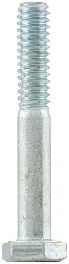 Allstar Bolt 1/4"-20 Thread 1.75" 7/16" Hex Head Grade 5 Steel Zinc Oxide Universal Set of 10 ALL16205