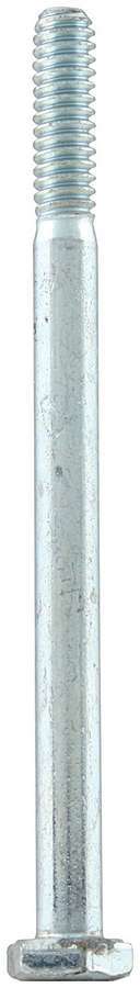 Allstar Bolt 1/4"-20 Thread 3.5" 7/16" Hex Head Grade 5 Steel Zinc Oxide Universal Set of 5 ALL16211