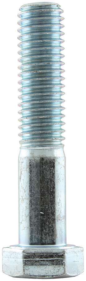 Allstar Bolt 1/2"-13 Thread 2.5" 3/4" Hex Head Grade 5 Steel Zinc Oxide Universal Set of 10 ALL16288